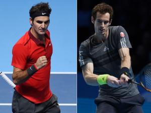 Federer ra đòn quyết đoán, Murray trái tay đẳng cấp