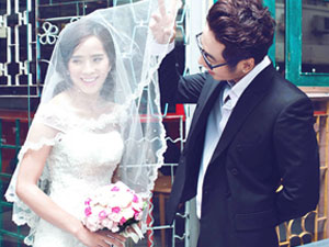 Phim - Cặp đôi "Mùa oải hương năm ấy" tung ảnh cưới kiểu Hàn