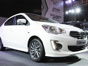 Ô tô - Xe máy - Mitsubishi Attrage: Nhỏ gọn và lôi cuốn