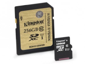 Công nghệ thông tin - Kingston trình làng thẻ nhớ dung lượng lớn 256GB