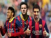 Bóng đá - Barca: Vị trí nào cho Messi ở bộ 3 &quot;nguyên tử&quot;?