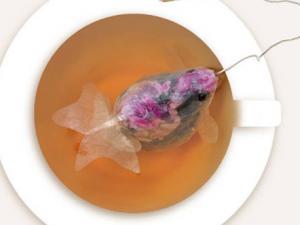 Phi thường - kỳ quặc - Túi trà… hình cá vàng độc đáo ở Đài Loan