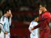 Bóng đá - Bất ngờ với hình ảnh Ronaldo &amp; Messi đầy thân thiện