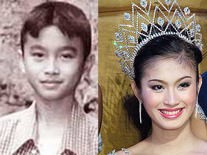 Thời trang - Ngắm ảnh thời chưa chuyển giới của Nong Poy, Harisu