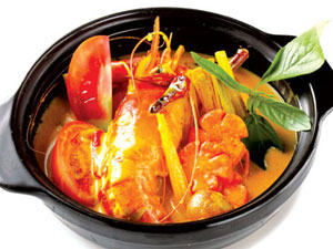 Ẩm thực - Cuối tuần đãi cả nhà món cà ri tôm càng