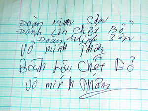 Pháp luật - Nhậu xong, rủ nhau viết cam kết "đánh lộn chết bỏ"