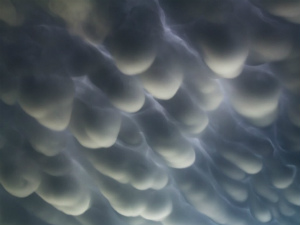 Phi thường - kỳ quặc - Sững sờ "chăn bong bóng" mây trên bầu trời