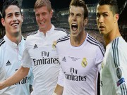 Bóng đá - Thành Madrid áp đảo đề cử đội hình hay nhất UEFA 2014