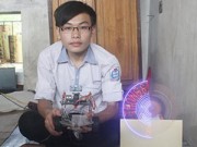 Bạn trẻ - Cuộc sống - Cậu học trò chế tạo robot thám hiểm