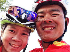 Thể thao - Văn Duẩn - Ngọc Trang: Đôi uyên ương vàng của làng xe đạp Việt