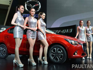 Ô tô - Xe máy - Mazda2 sedan trình làng tại Thái Lan