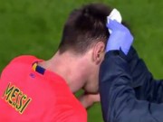 Bóng đá - Messi lĩnh trọn chai nước từ CĐV quá khích