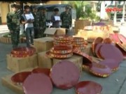 Video An ninh - Cao Bằng: Bắt vụ vận chuyển hơn 1 tấn pháo nổ