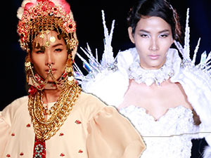 Xu hướng thời trang - Hoàng Thùy "đắt" show thời trang quốc tế