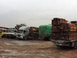 Tin tức trong ngày - Hải Dương: Bắt 8 xe chở gỗ quá tải cố tình “né” trạm cân