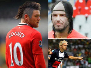 Bóng đá - Ảnh chế: Khi các sao bóng đá đổi kiểu tóc cho nhau