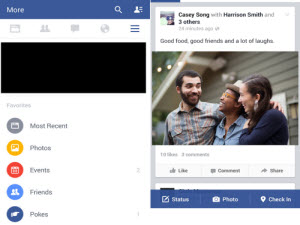 Công nghệ thông tin - Facebook trên Android "lột xác" với Material Design
