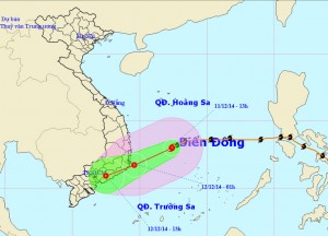 Tin tức trong ngày - Bão số 5 gây mưa rất to cho các tỉnh từ Bình Định đến Ninh Thuận