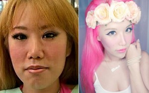 Làm đẹp - Quá trình vịt hóa thiên nga của "nữ thần sắc đẹp ảo"