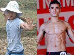 Bạn trẻ - Cuộc sống - Chàng trai ăn 10 bát cơm/bữa vô địch Ngôi sao thể hình