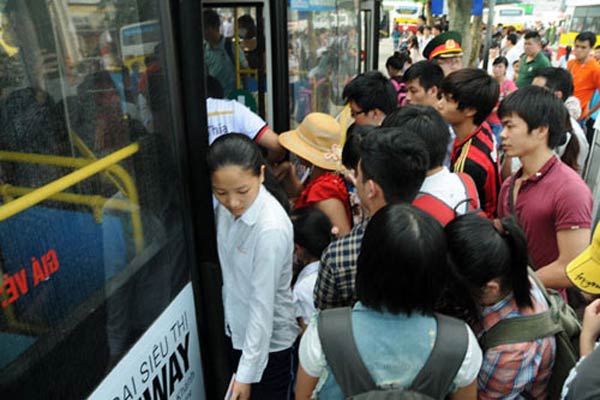 Tin tức trong ngày - HN: Từ 5/1/2015, xe buýt dành cho phụ nữ sẽ hoạt động