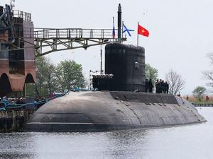 Hạ thủy tàu ngầm Kilo 636 “Khánh Hòa” HQ-186