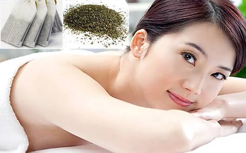 Bí quyết làm đẹp - Da căng mượt, bóng mịn nhờ trà xanh và trứng