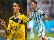 Bóng đá - Tin HOT tối 27/12: James Rodriguez đánh bại Messi