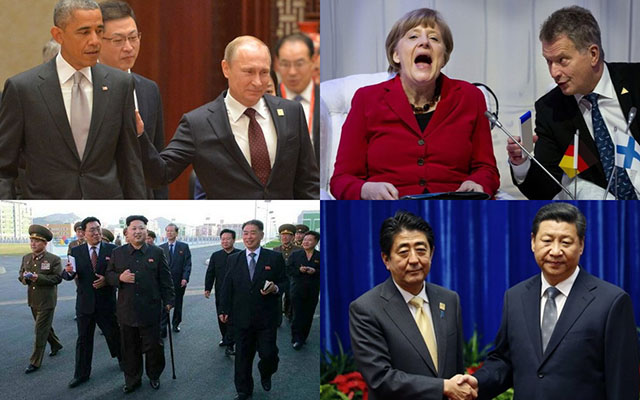 Tin tức trong ngày - Những khoảnh khắc khó xử nhất của các lãnh đạo thế giới năm 2014