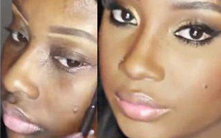 Làm đẹp - Choáng với kỹ thuật “vịt hóa thiên nga” sau vài phút