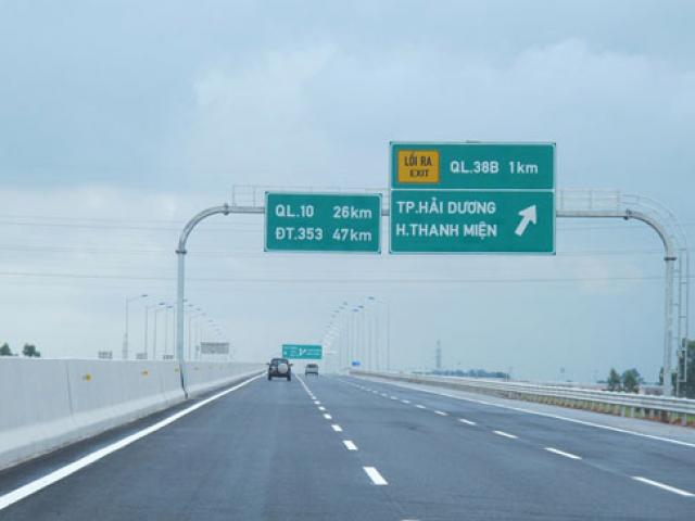 Tin tức Việt Nam - Phí cao tốc Hà Nội- Hải Phòng cao nhất 600.000 đồng/lượt