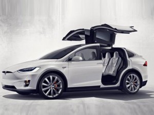 Ô tô - Xe máy - Tesla Model X phiên bản “cửa cánh chim” trình làng