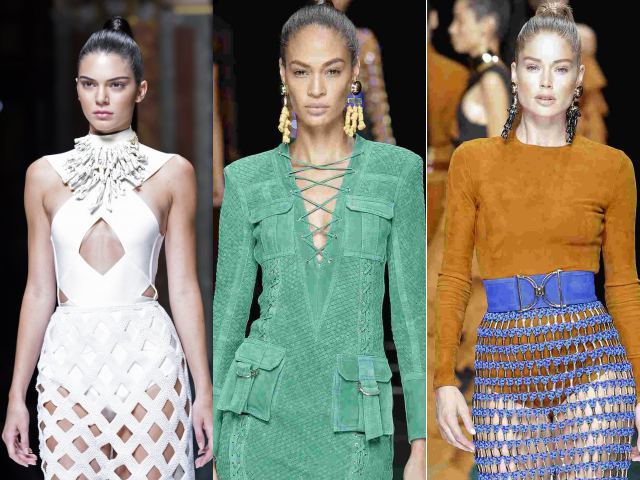 Bí quyết mặc đẹp - Dàn siêu mẫu đình đám thế giới quy tụ tại Balmain