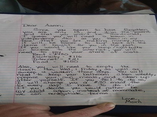 Bạn trẻ - Cuộc sống - Tối hậu thư mẹ gửi con trai "gây sốt" dân mạng thế giới