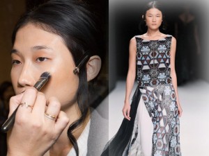 Xu hướng thời trang - &quot;Ông trùm&quot; Karl Lagerfeld xem Kha Mỹ Vân diễn catwalk