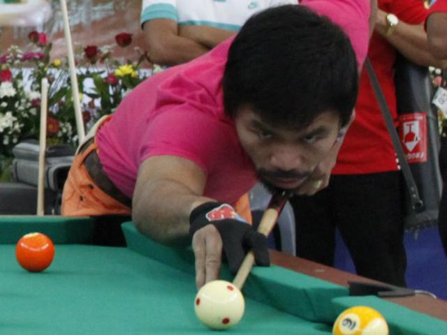 Thể thao - Cao thủ bi-a "ngả mũ" vì cú đi cơ của Pacquiao