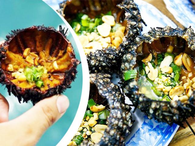 Ẩm thực - Nhum nướng mỡ hành ngon khỏi chê!