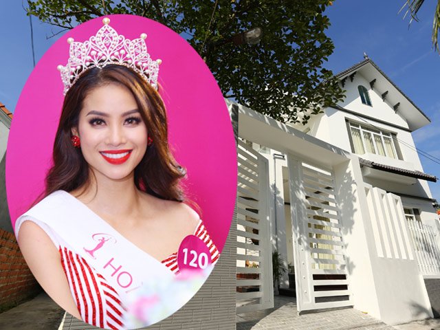 Người mẫu - Hoa hậu - Phạm Hương "mờ tịt" về ngôi nhà tiền tỷ của gia đình