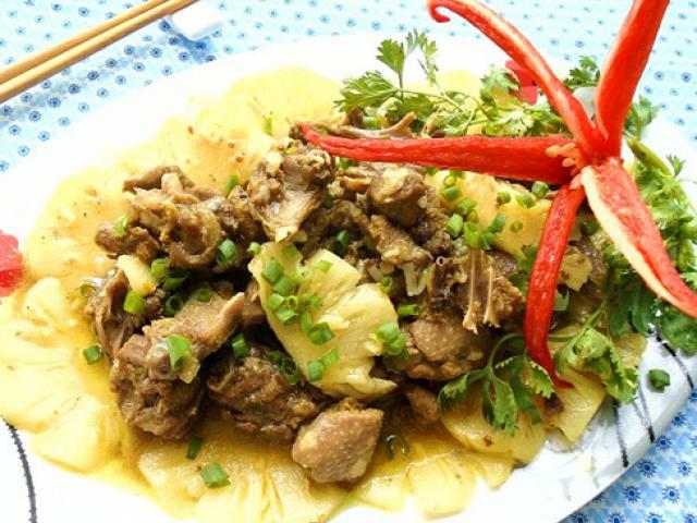 Ẩm thực - Vịt sốt dứa thơm ngon khó cưỡng