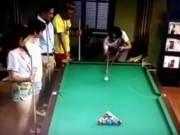 Billard - Snooker - Choáng váng: Cơ thủ &quot;dọn bàn&quot; sau 1 cú đánh