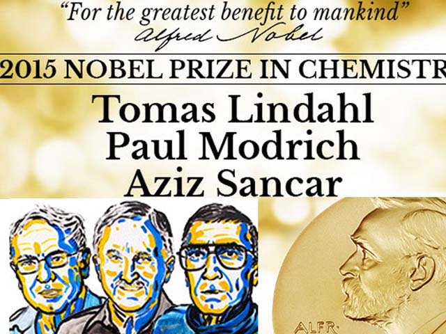 Lộ diện người giành giải Nobel Hóa học 2015
