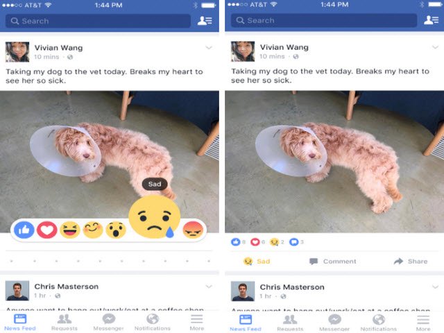 Công nghệ thông tin - Facebook: Lộ diện tính năng tương tự nút "dislike"