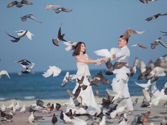 Ca nhạc - MTV - Ảnh cưới tuyệt đẹp của Vũ Duy Khánh và DJ Tiên Moon