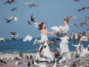 Ca nhạc - MTV - Ảnh cưới tuyệt đẹp của Vũ Duy Khánh và DJ Tiên Moon