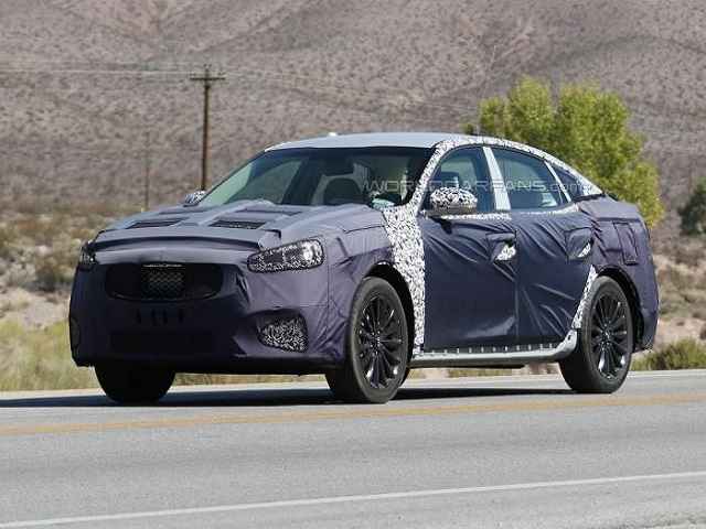 Ô tô - Xe máy - Lộ ảnh thử nghiệm của mẫu xe Kia Cadenza 2017