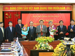 Tin tức trong ngày - 2 bí thư tỉnh làm Phó Ban Nội chính Trung ương