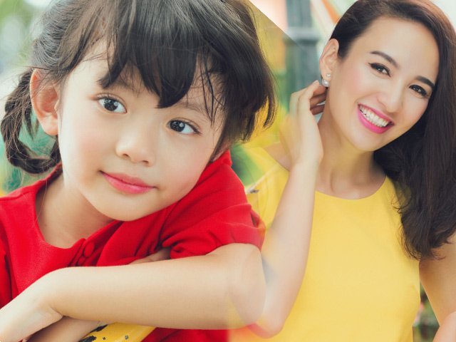 Người mẫu - Hoa hậu - Con gái xinh như thiên thần của hoa hậu Ngọc Diễm