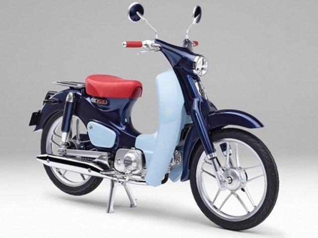 Ô tô - Xe máy - Ngắm huyền thoại Honda Super Cub có đồng hồ điện tử