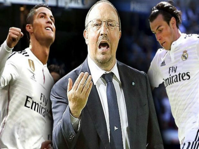 Bóng đá - Benitez ra tay hóa giải mâu thuẫn Ronaldo - Bale