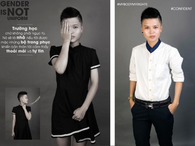 Bạn trẻ - Cuộc sống - Bộ ảnh của những "cô nàng" từ chối mặc váy, áo dài